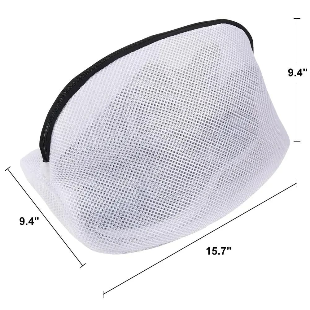 Double-Layer Shoe Washing Bag – Heavy-Duty Laundry & Travel Organizer