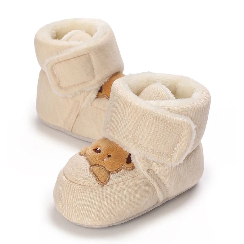 Cute Soft Cartoon Cotton Baby Toddler Shoes First Walker