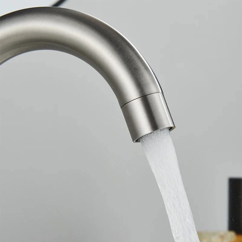 304 Stainless Steel Bathroom Sink Mixer Faucet