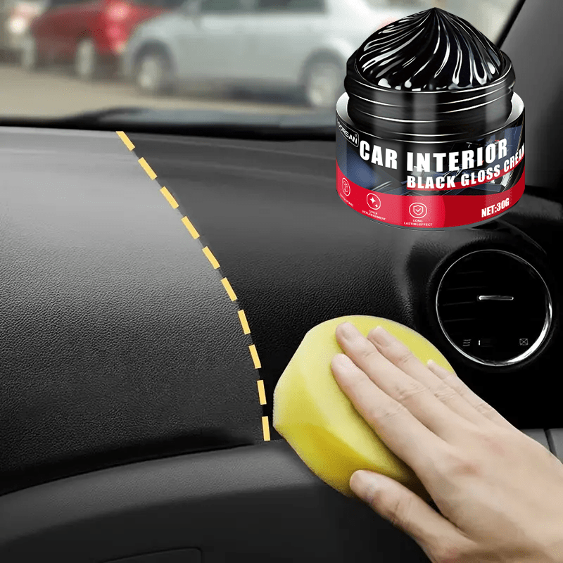 Ultimate Tire Shine Wax Restores Faded Paint & Protects from Cracks Enhances Car Interior Finish