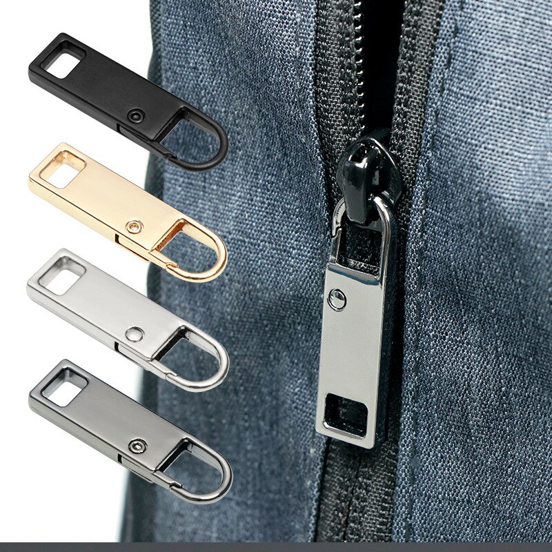 Multi-Color Detachable Zipper Pull Replacement for Jeans & Backpack, Durable Sewing Accessories