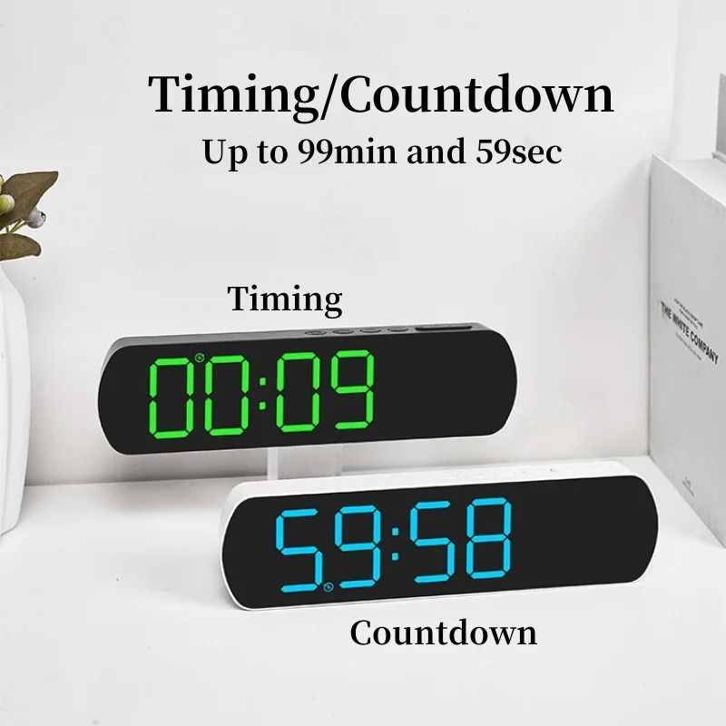 Wide-View Pro Digital Smart Clock The Ultimate All-in-One Desk Station