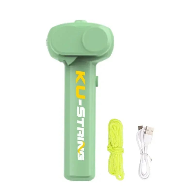 Glow in the Dark String Launcher Toy – Luminous Handheld Light Rope Stress Relief Party Gift