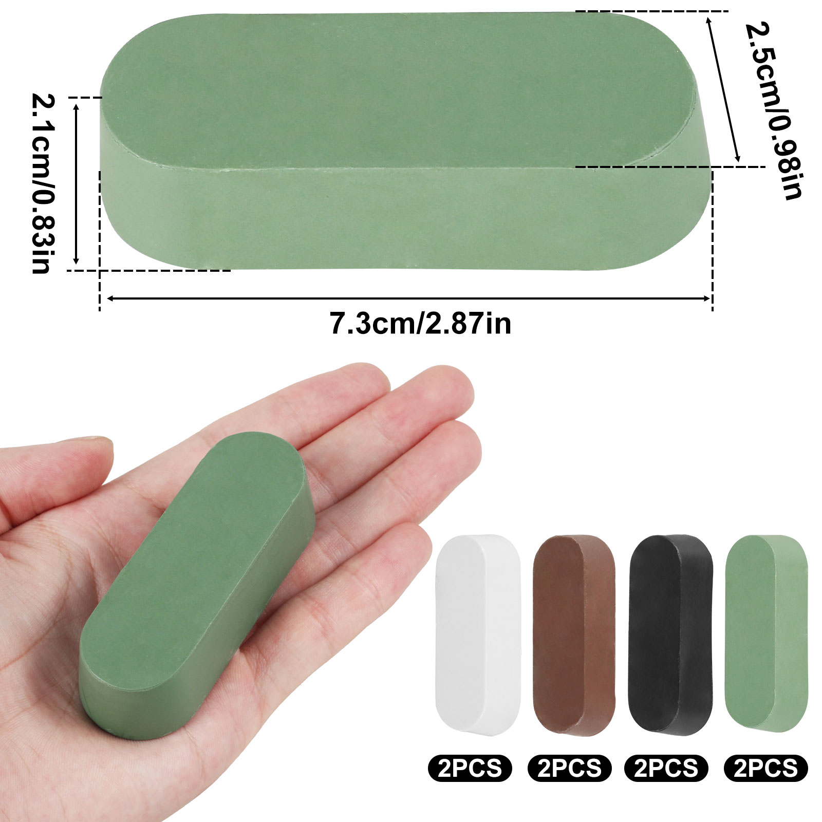 Polishing Compound Kit, Metal Buffing and Jewelry Polishing Compound, Premium Cutter Set