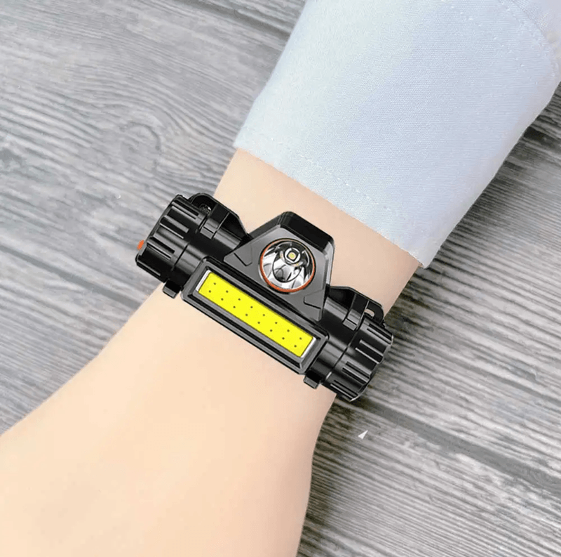 Rechargeable LED Wrist Light Strap for Night Running and Cycling