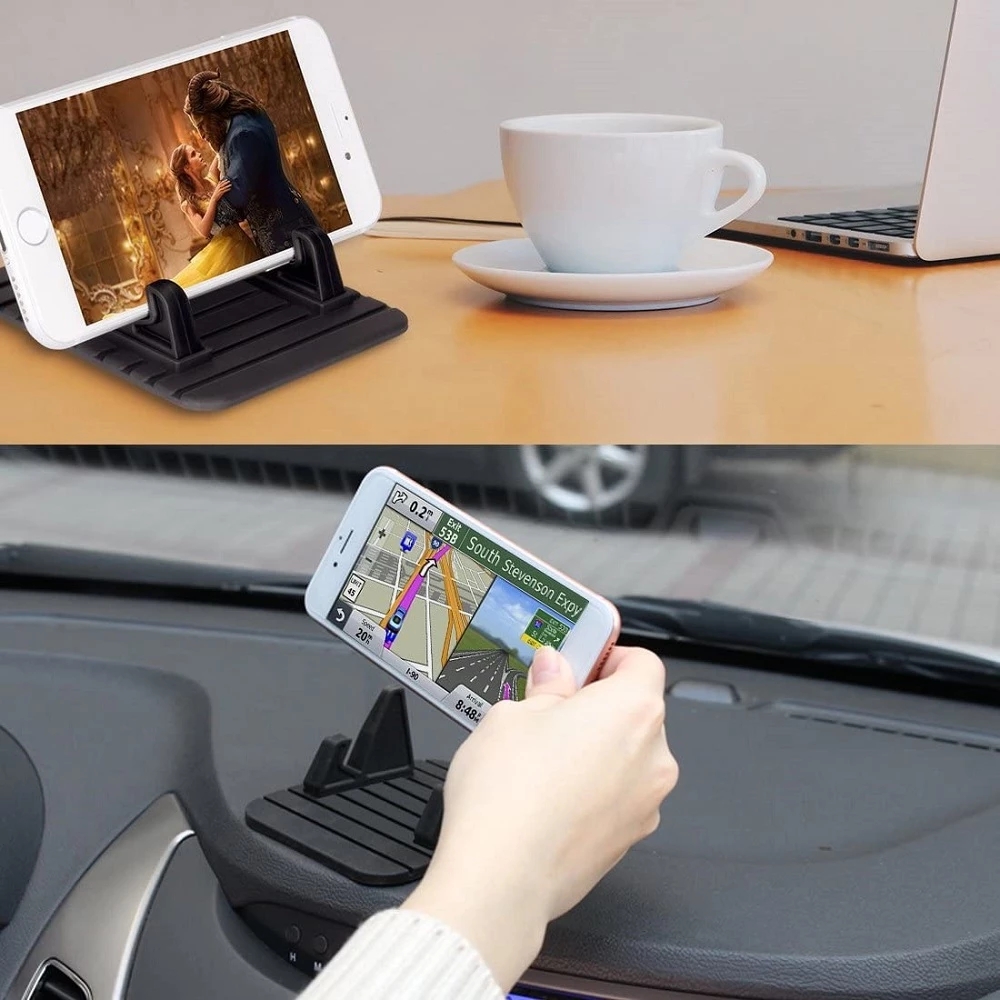 Secure Grip Universal Dashboard Phone Mount & Anti Slip Mat