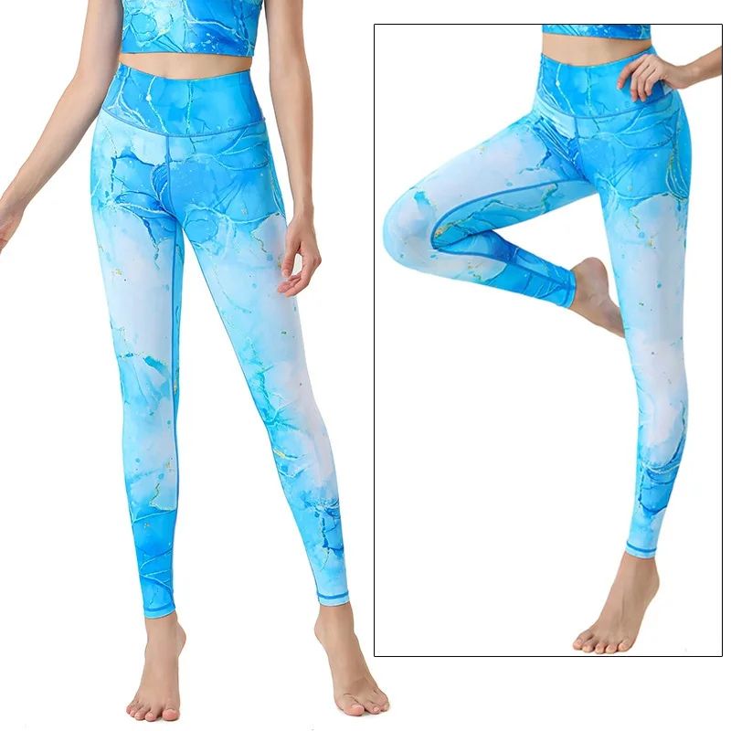 Cloud Hide Women's High-Waist 4-Way Stretch Yoga Leggings – Non-See-Through Fitness & Running Pants