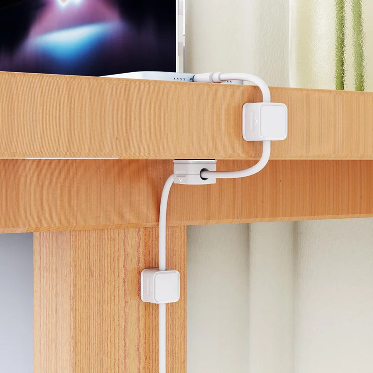 Easy Magnetic Clips Cables Organizer