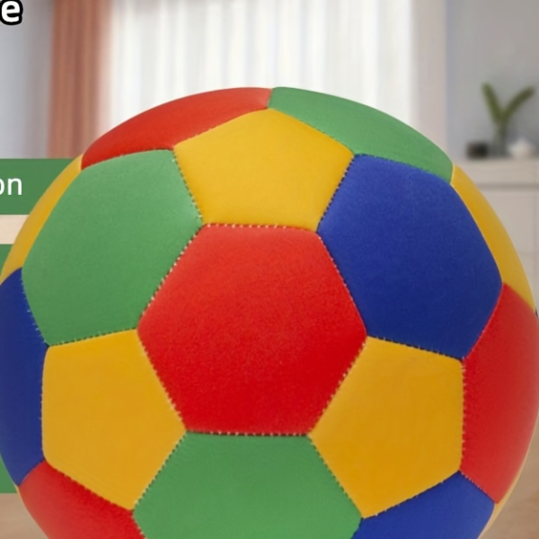 Silent Soccer Ball for Boys, Indoor Foam Soccerball, Fun Gifts for Kids