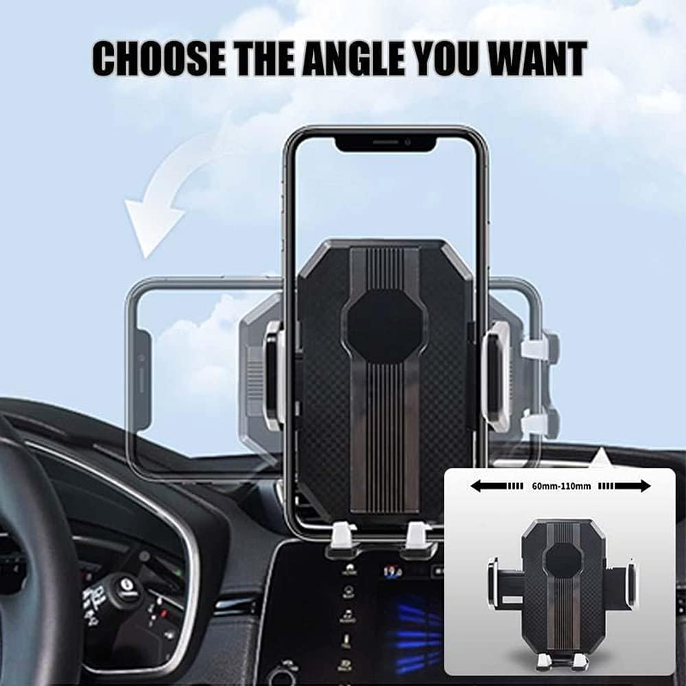 One-Button Pop-up Universal Dashboard, Windshield Phone Holder, Strong Suction Cup Cell Phone Stand