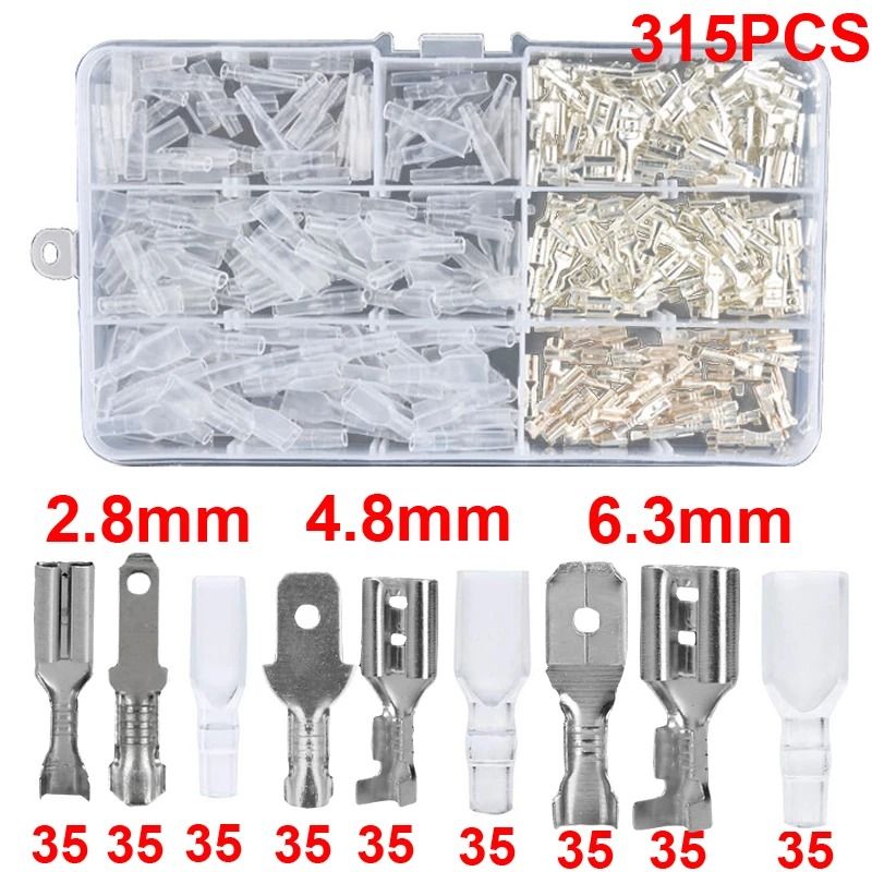 Professional Grade Insulated Spade Terminal Connection Kit