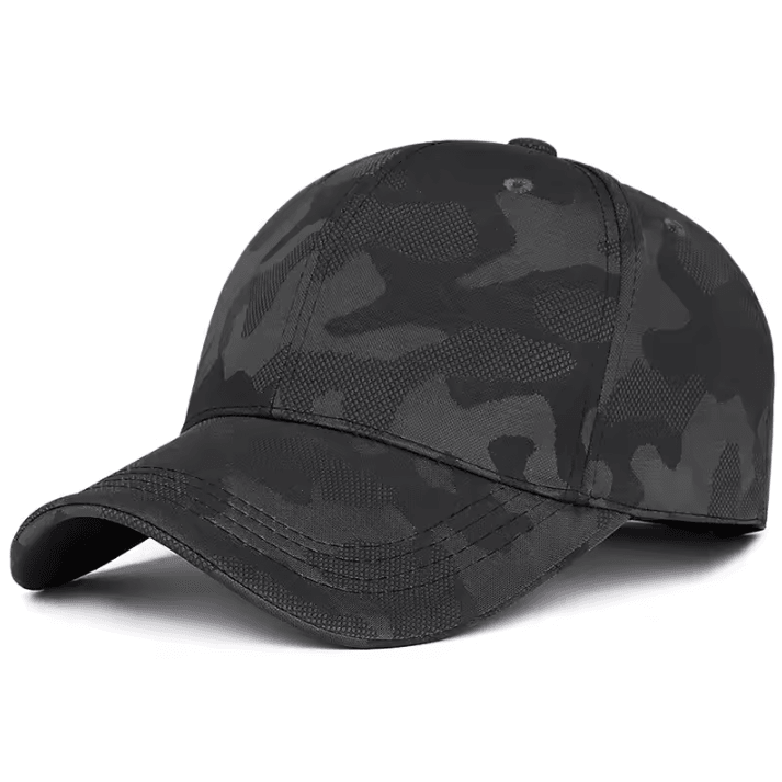 Camouflage Baseball Hat Outdoor Sunshade Cap Unisex Golf and Leisure Hat for Spring and Autumn