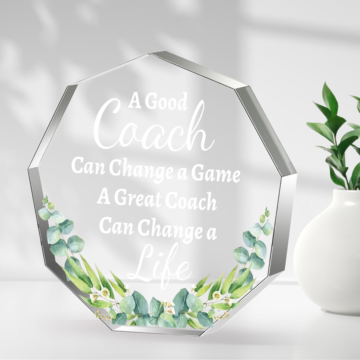 Acrylic Appreciation Inspirational Gift, Thank You Gifts for Women Men, Coworker Farewell, Living Room Decor Sign
