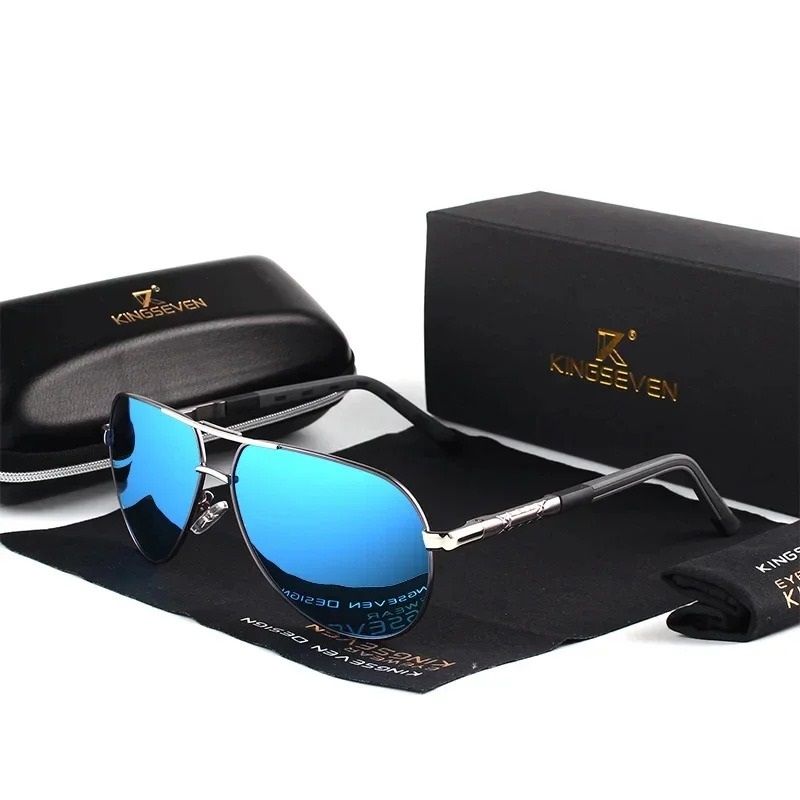 Luxury Retro Aluminum Frame Sunglasses