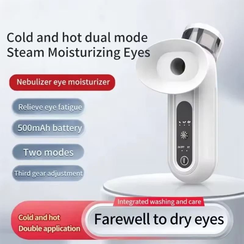 Heated Nano Eye Mist Sprayer with Warm Compress and Moisture Therapy