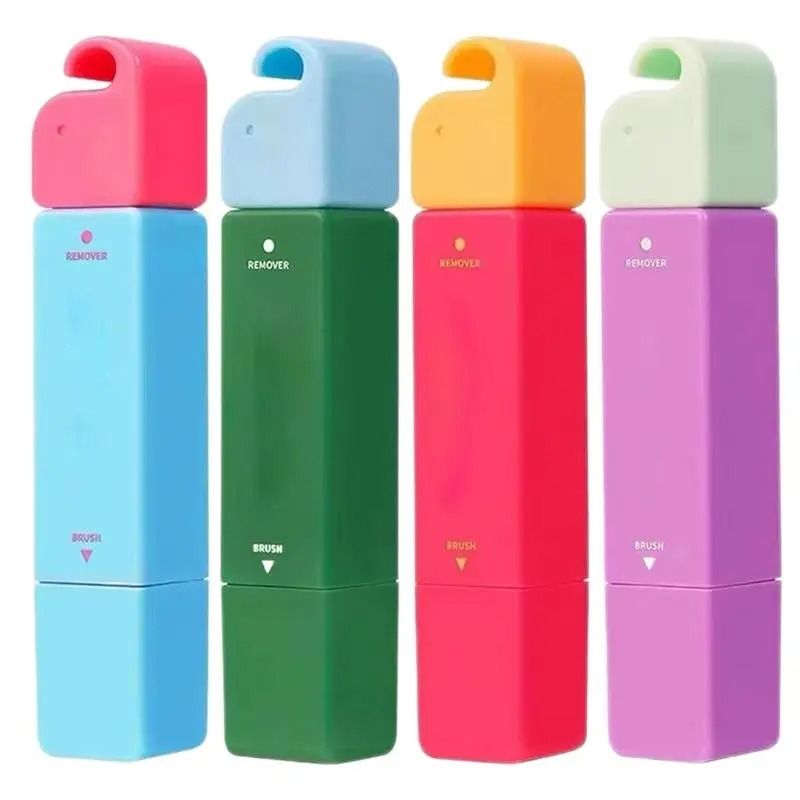 White Clothes Stain Remover Pen Portable Waterless Laundry Cleaner Double Head Design
