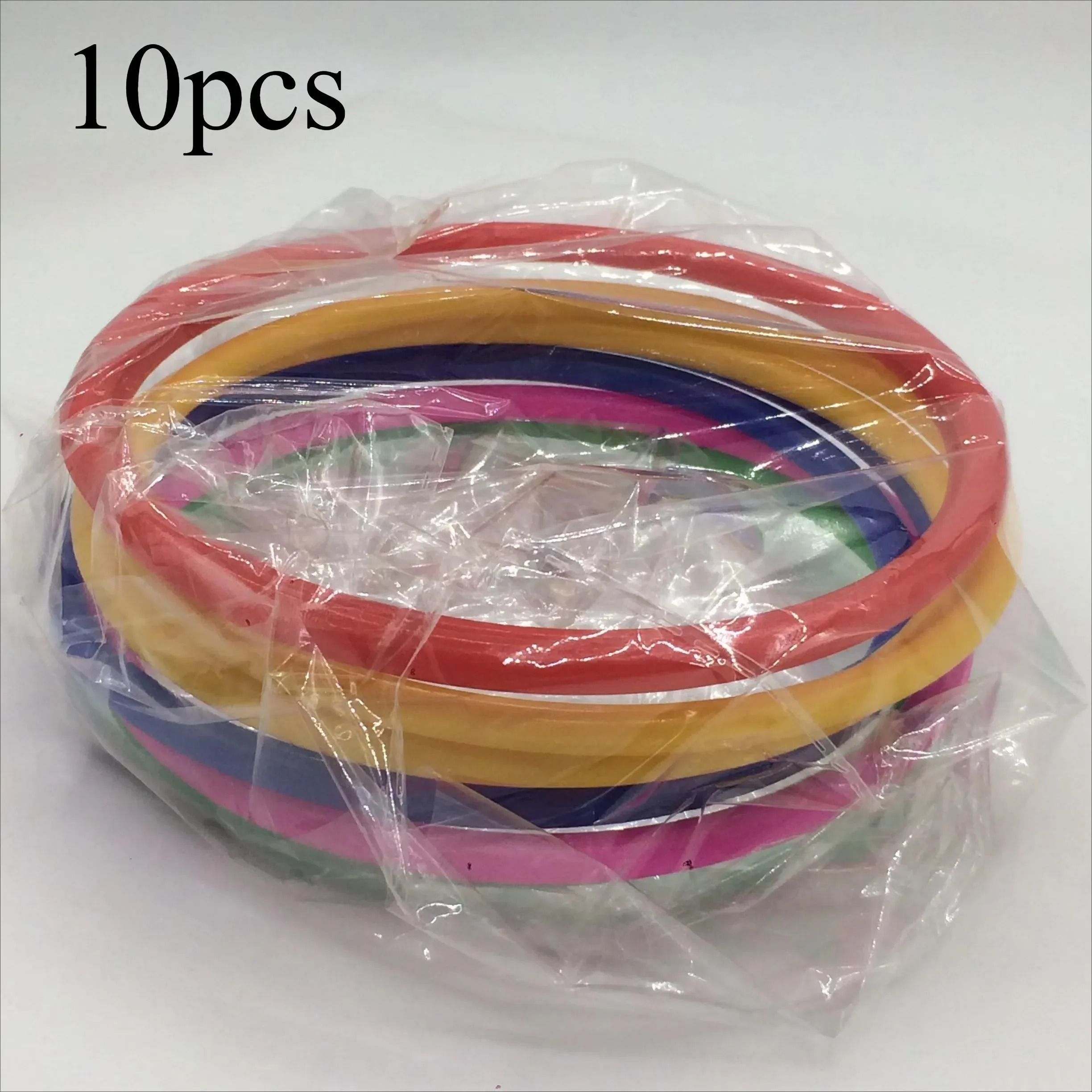 Colorful PVC Ring Toss Game Set Outdoor Family Party Fun