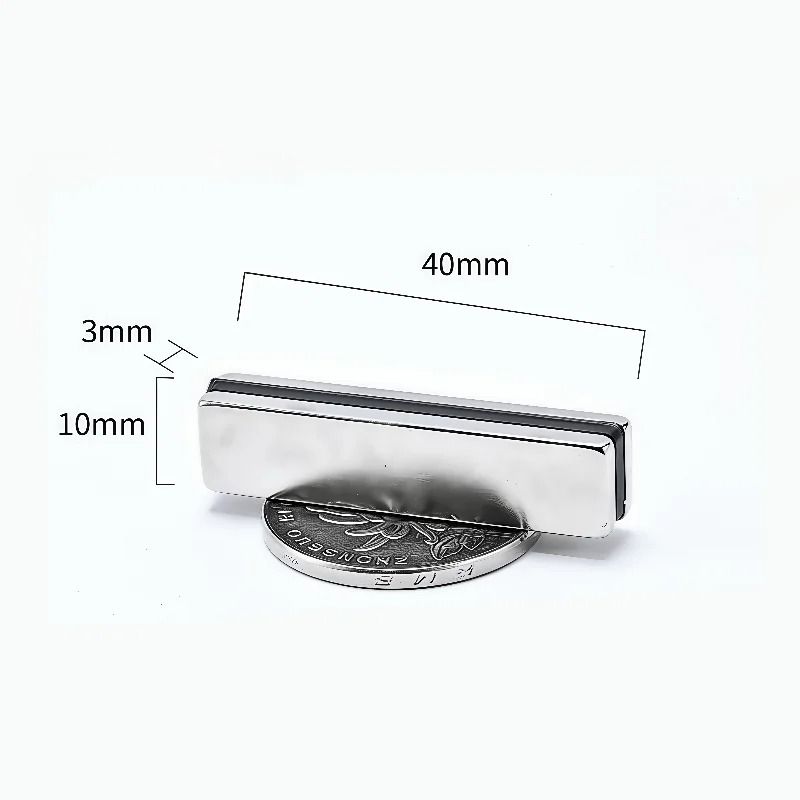 10pcs/lot N52 Square Neodymium Magnets | Ultra-Strong Rare Earth Industrial Magnets