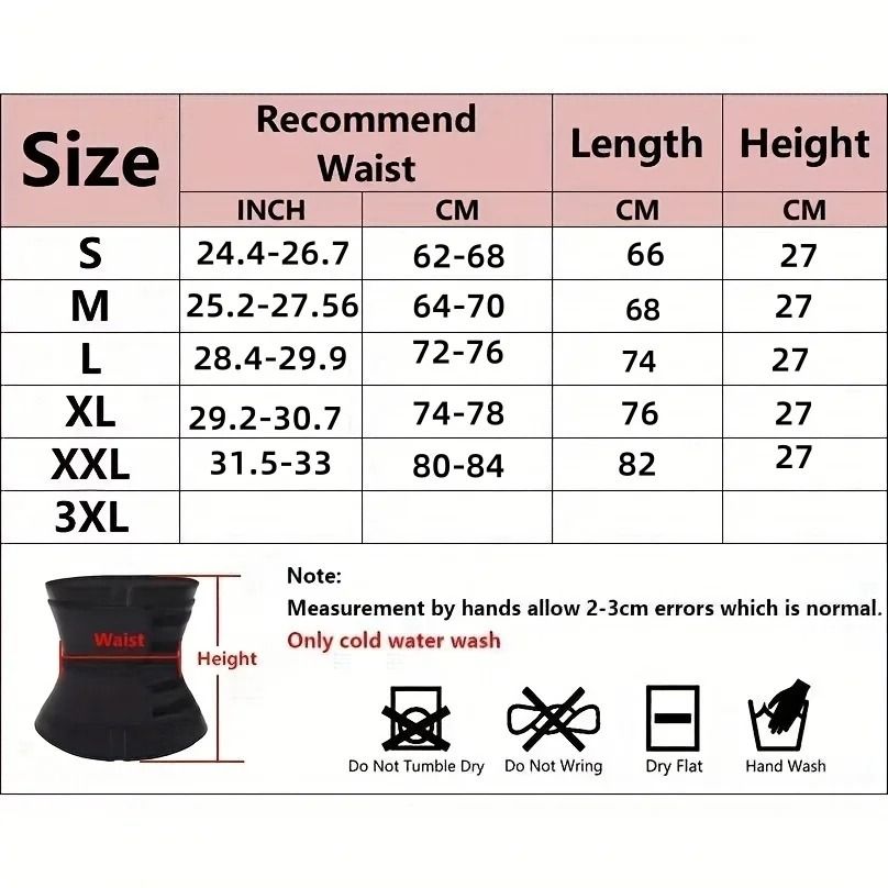 Waist Trainer Slimming Body Shaper Fitness Belt