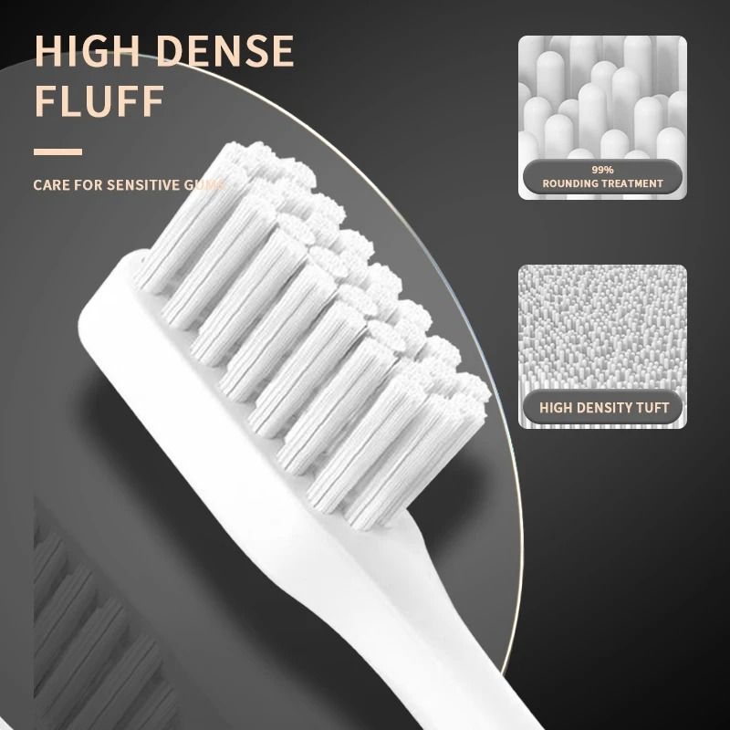 Ultrasonic High-Frequency Waterproof Electric Toothbrush with 5 Cleaning Modes