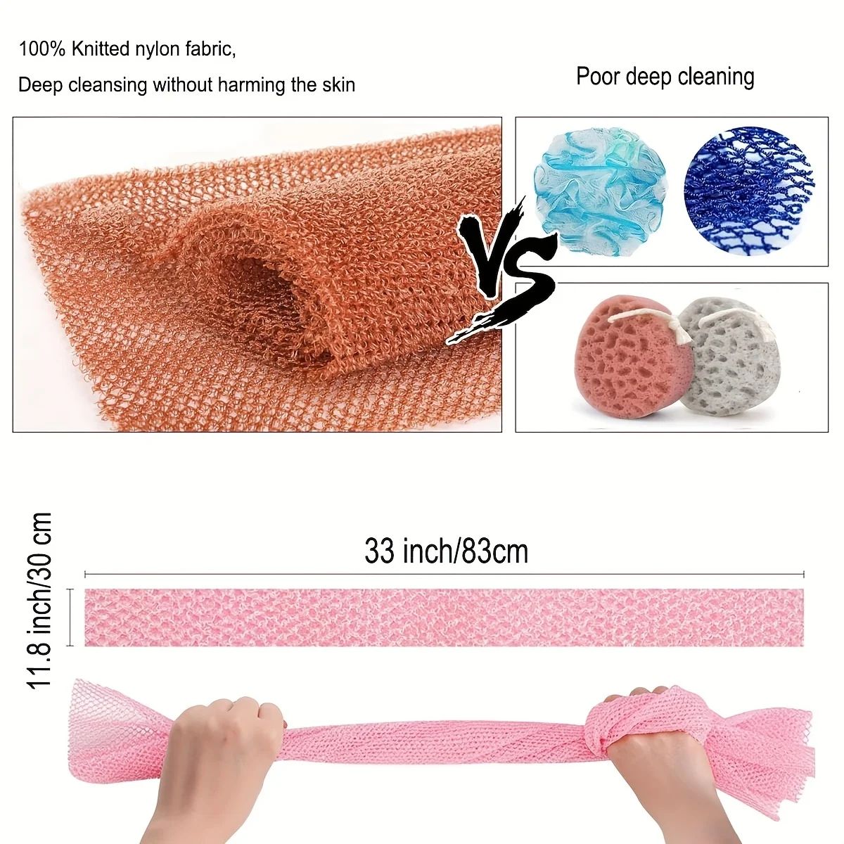 African Exfoliating Bath Net Sponge