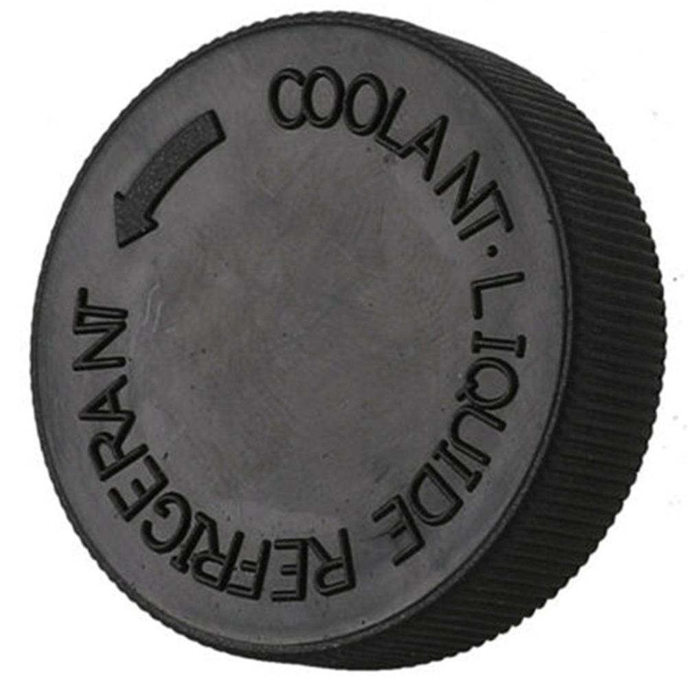 Black Car Radiator Coolant Overflow Tank Cap, Reservoir Cap for Coolant Tank