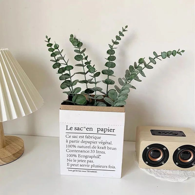 20pcs Artificial Eucalyptus Stems – Realistic Greenery Branches for Wedding, Christmas & Home Decor