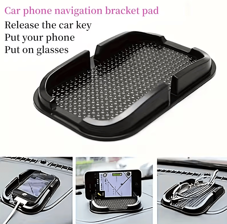 Anti-Slip Dashboard Mobile Phone Holder Mat Non-Skid Sticky Car Phone Grip