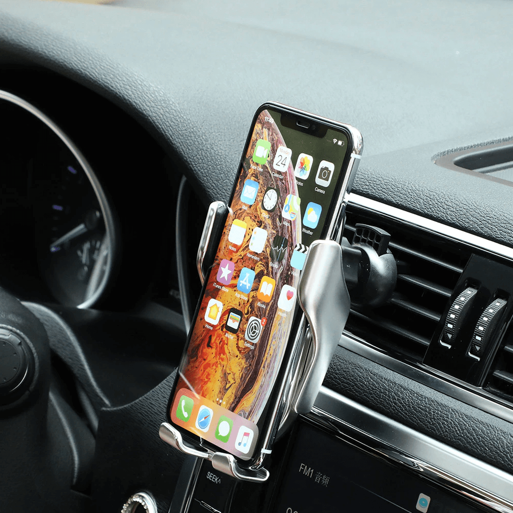 Automatic Clamping Wireless Car Charger Mount