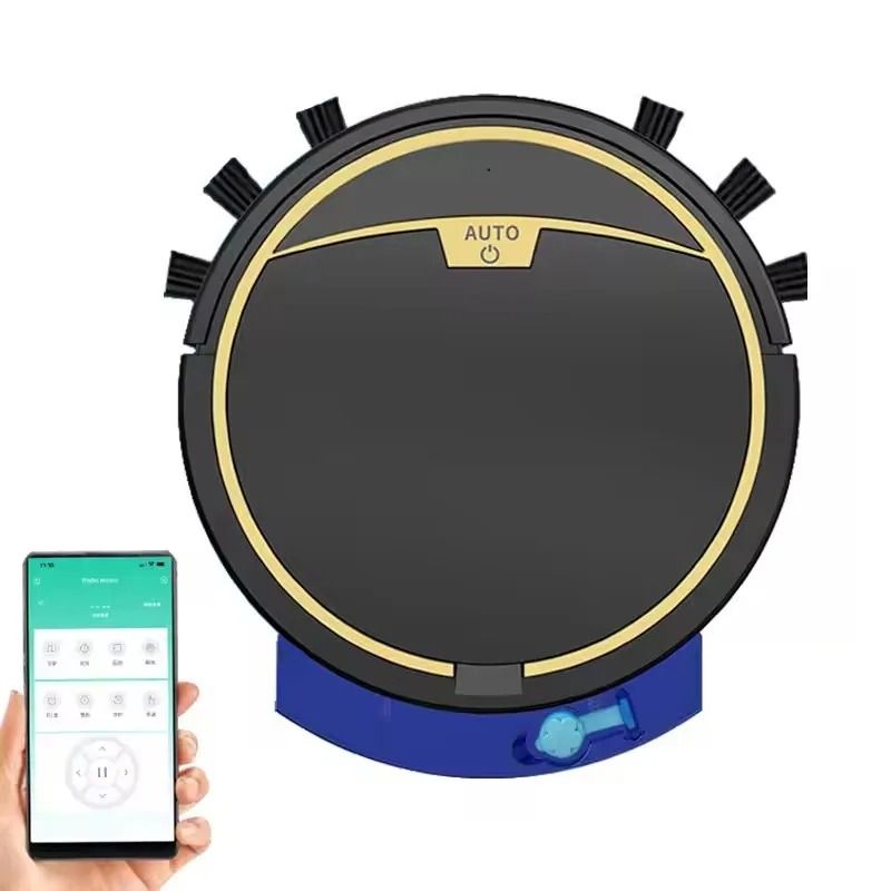 Smart Clean Robot Vacuum Cleaner App Control Wet Dry Robot Vacuum 2800Pa Suction Floor Cleaning Robot
