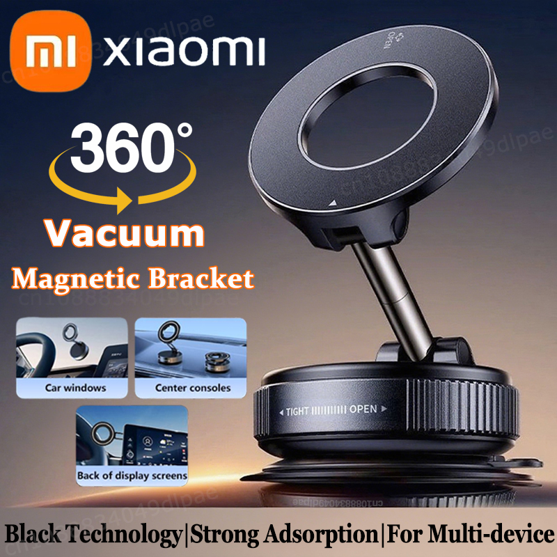 Multi-Angle Vacuum Magnet Bracket, Foldable Car Navigation Holder, Strong Magnetic Upgrade Version