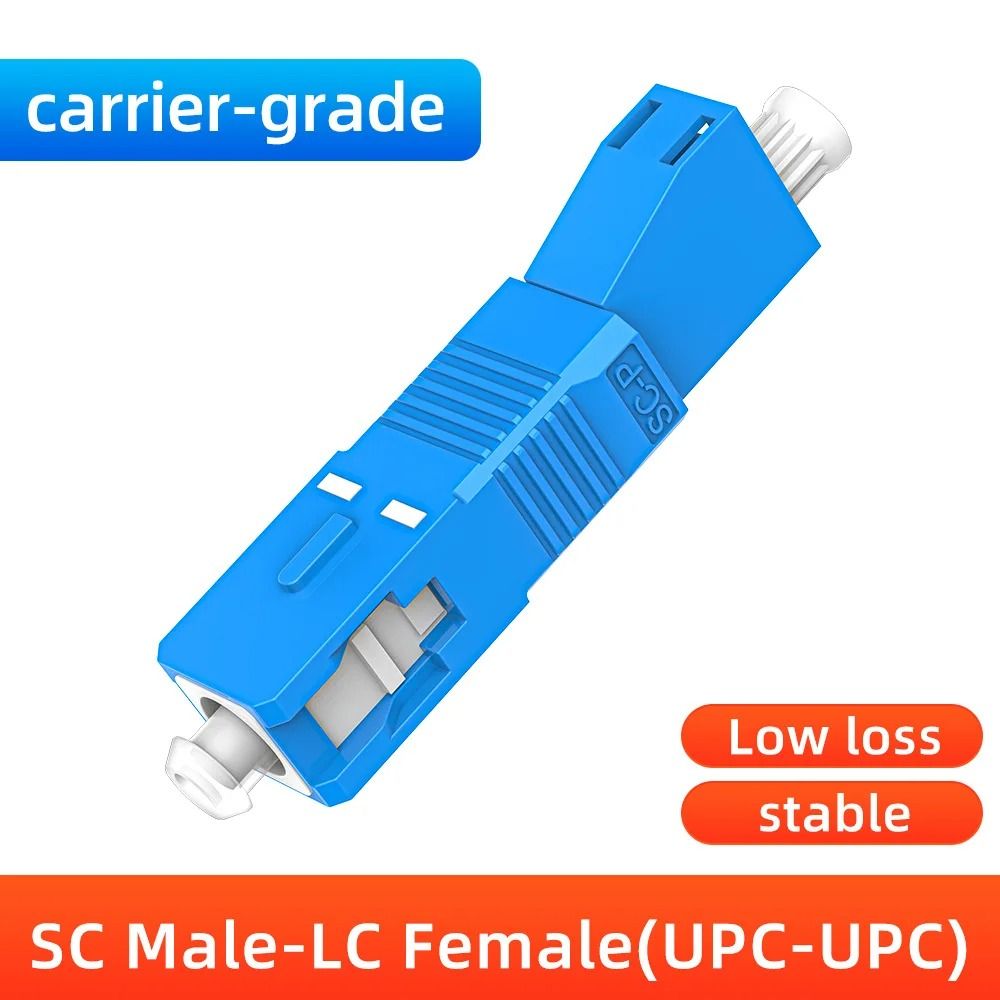 Fiber Optic Male to Female Hybrid Adapter