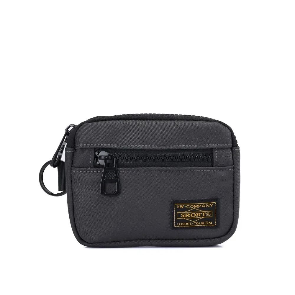 Casual Retro Canvas Mini Zipper Pouch