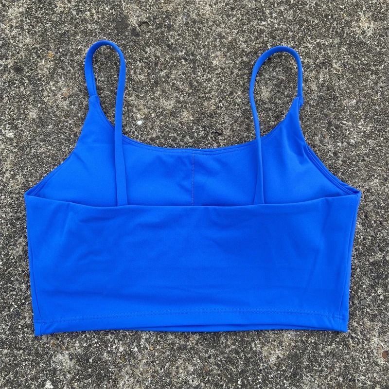 FlexEdge Backless Sports Bra High Impact Yoga Crop Top