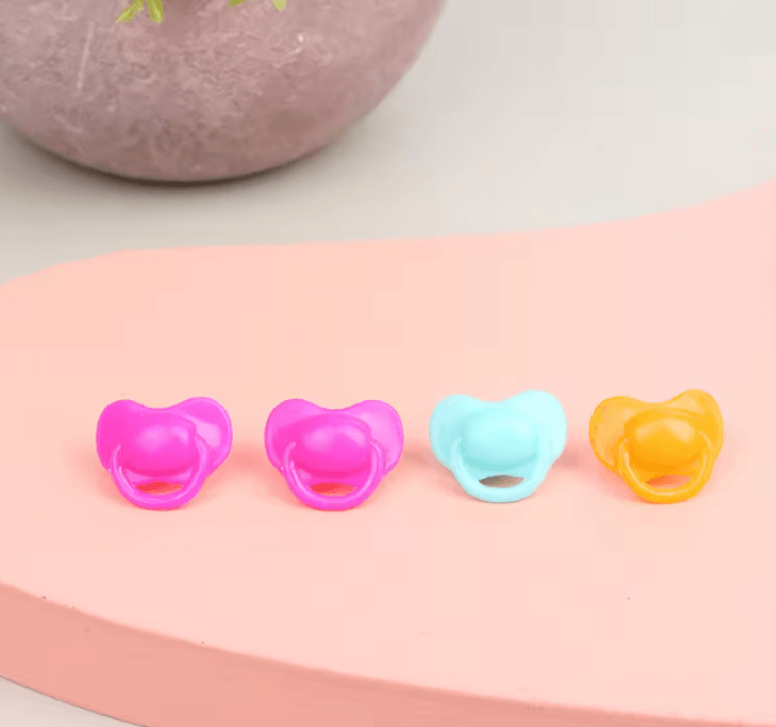 TinyPac Mini Doll Pacifier Set