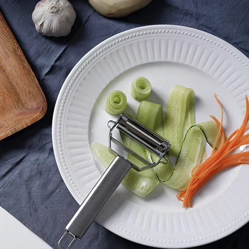 High Quality Stainless Steel Potato Cucumber Carrot Grater Multifunctional Vegetable Slicer Peeler