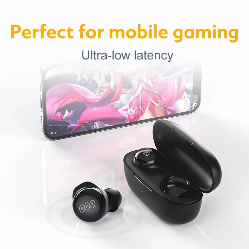 QCY T17 Bluetooth 5.3 True Wireless Earbuds with ENC and 26 Hour Battery