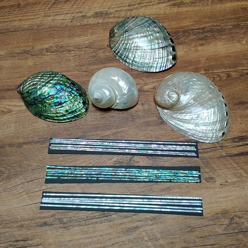 Paua Abalone Strips Mother of Pearl Inlay Material for DIY Crafts
