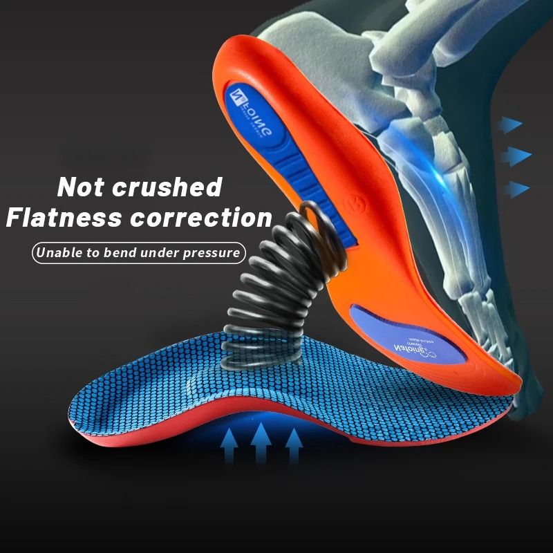 Sport Orthopedic Insoles Shock Absorbing EVA Memory Foam Inserts for Running and Everyday Comfort