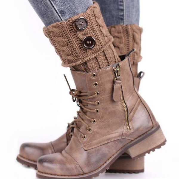 Knit Boot Toppers – Warm Winter Boot Cuffs | Perfect Holiday Gift