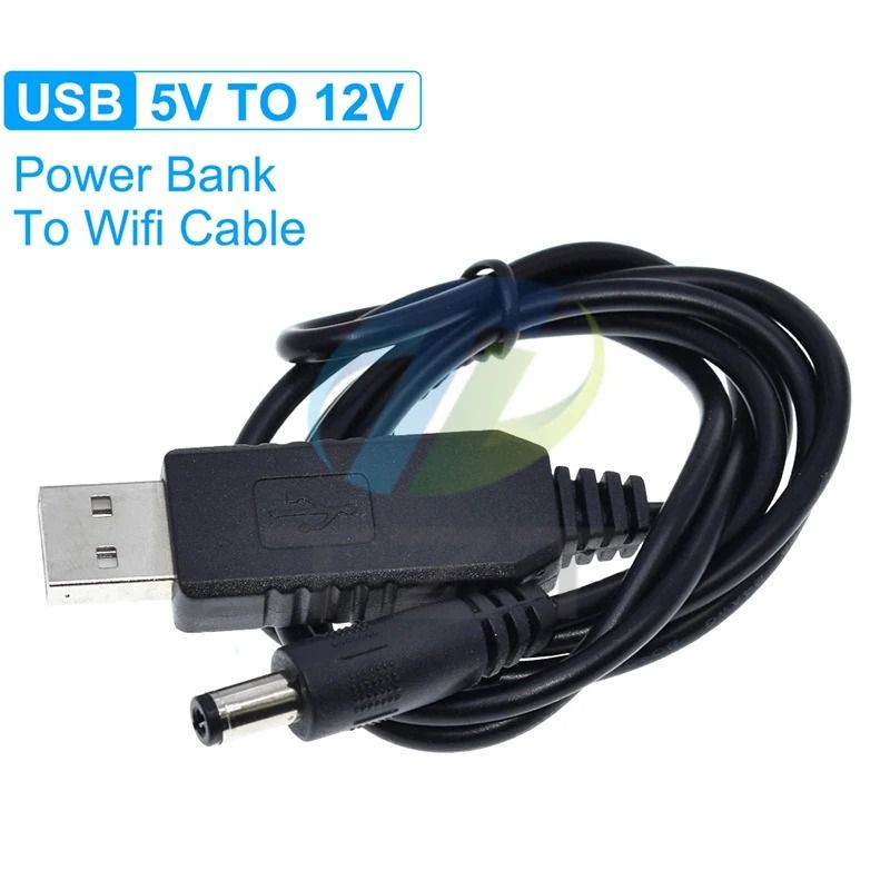 USB Step Up Converter Cable 5V to 9V 12V Power Boost Adapter