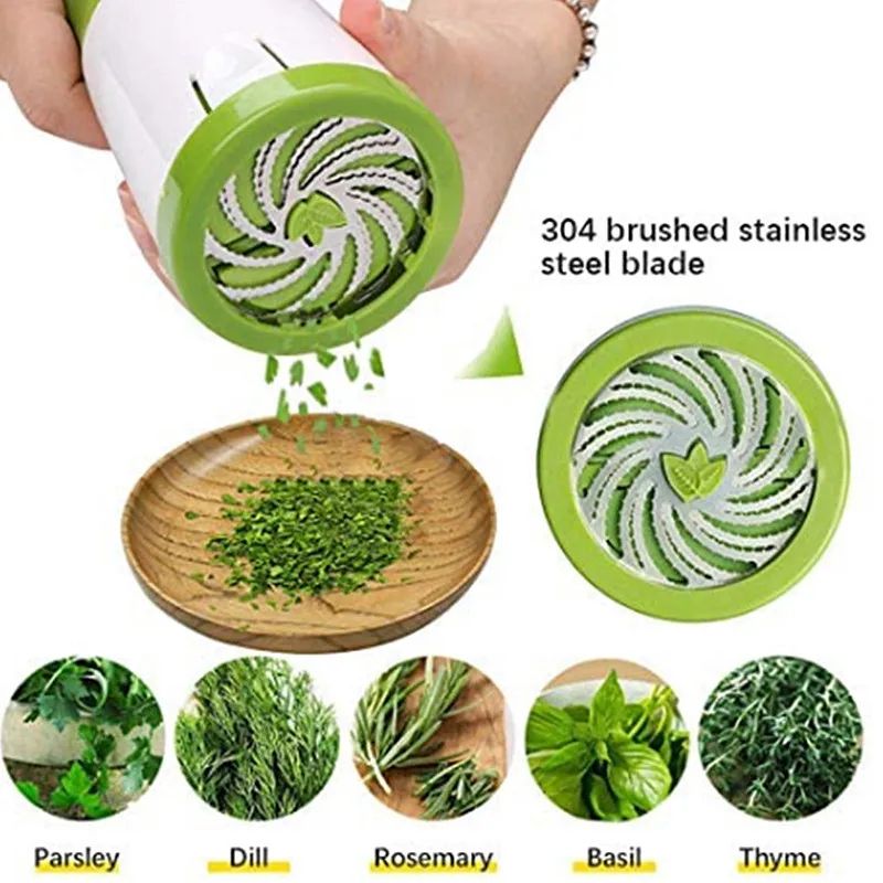 FreshCut Manual Herb Grinder & Cilantro Chopper Tool