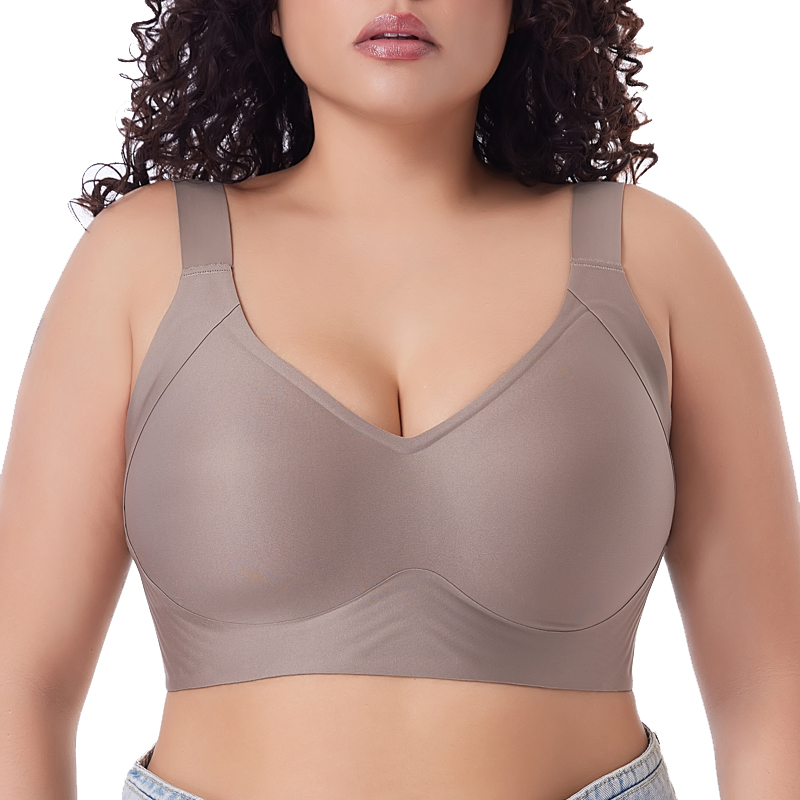 Push UP Bra for Women, Seamless Plus Size Bras, Wireless Bralette, Sexy Brassiere Femme, Thin Cup, Comfortable Fit