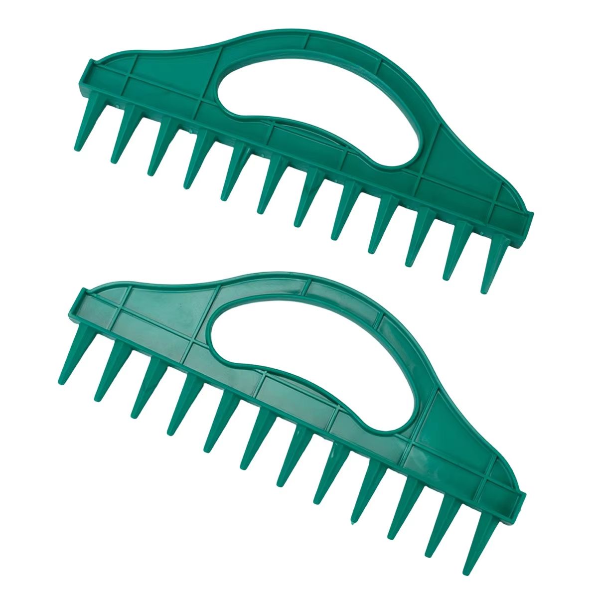 12-Hole Hand Dibber Garden Seeder Tool for Fast Precision Planting