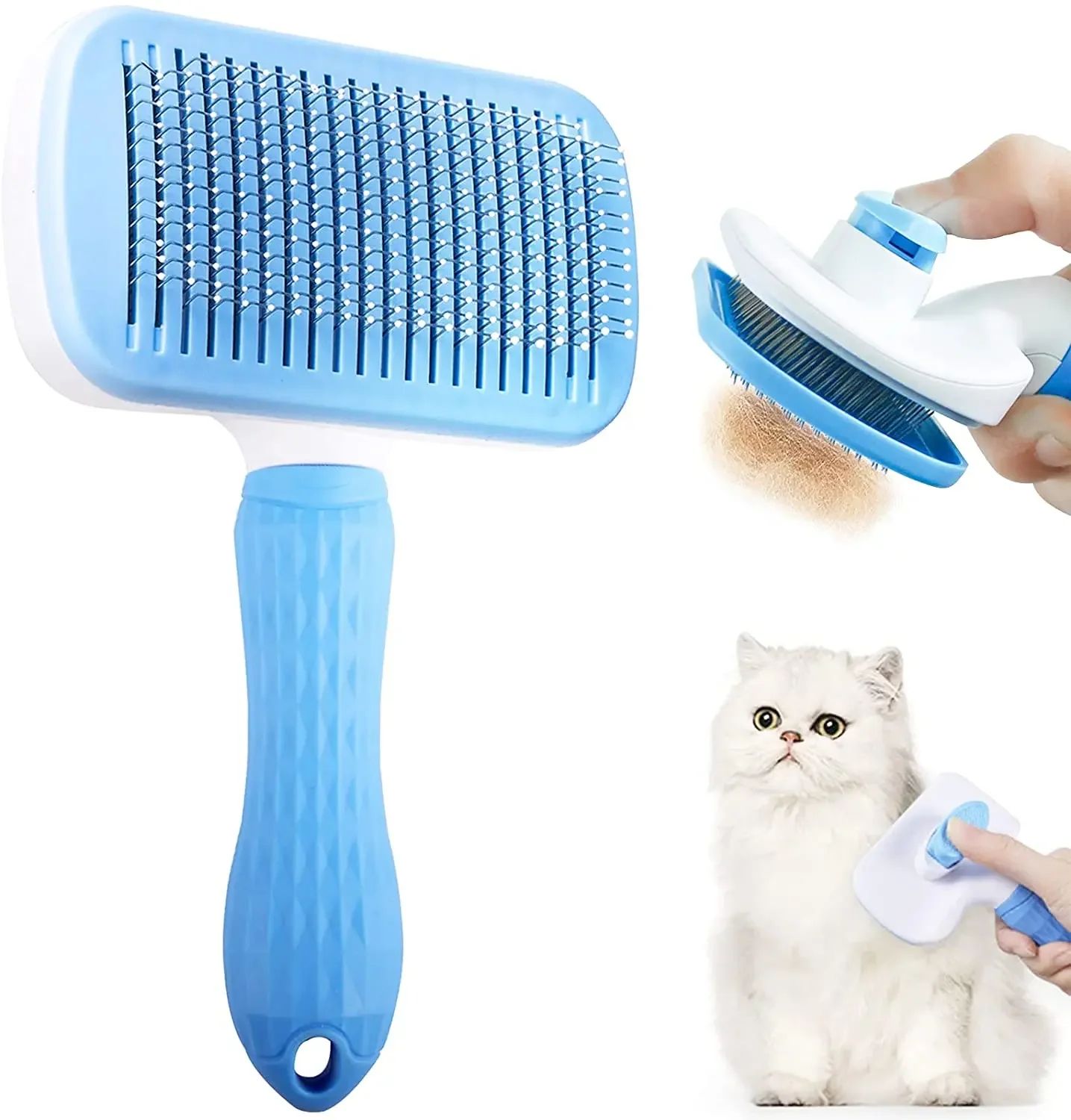 Pet Hair Remover Grooming Brush Comb