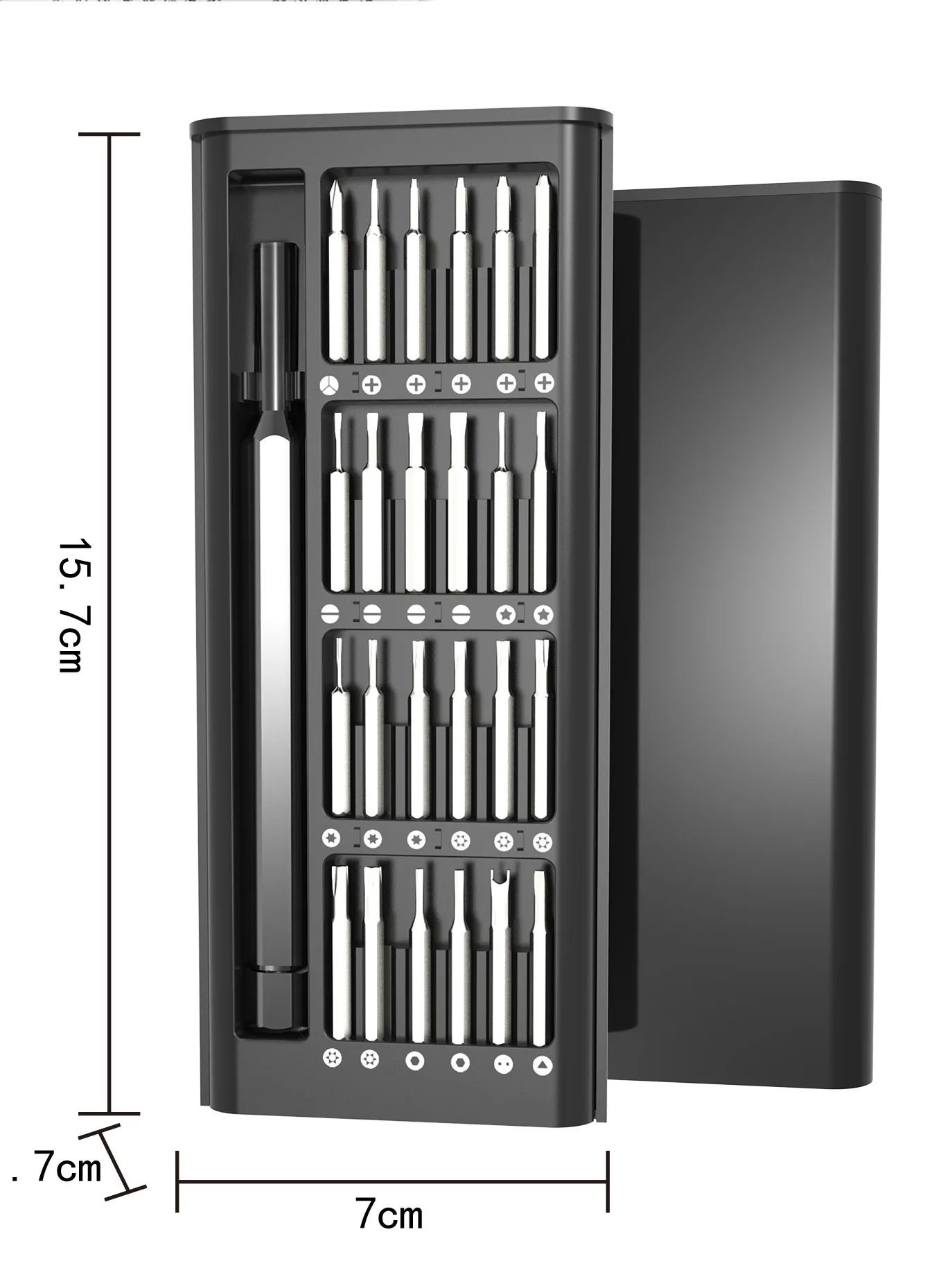 Magnetic Screwdriver Set, Precision Kit Bits for Electronics, Computer Phone Disassembly, Multifunctional Repair Tool
