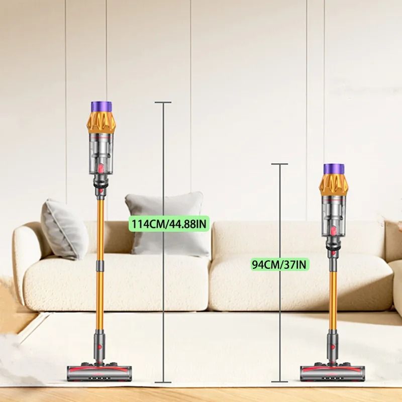 V18 Cordless Vacuum Cleaner 550W 45000PA with Brushless Motor Handheld Home Vacuum