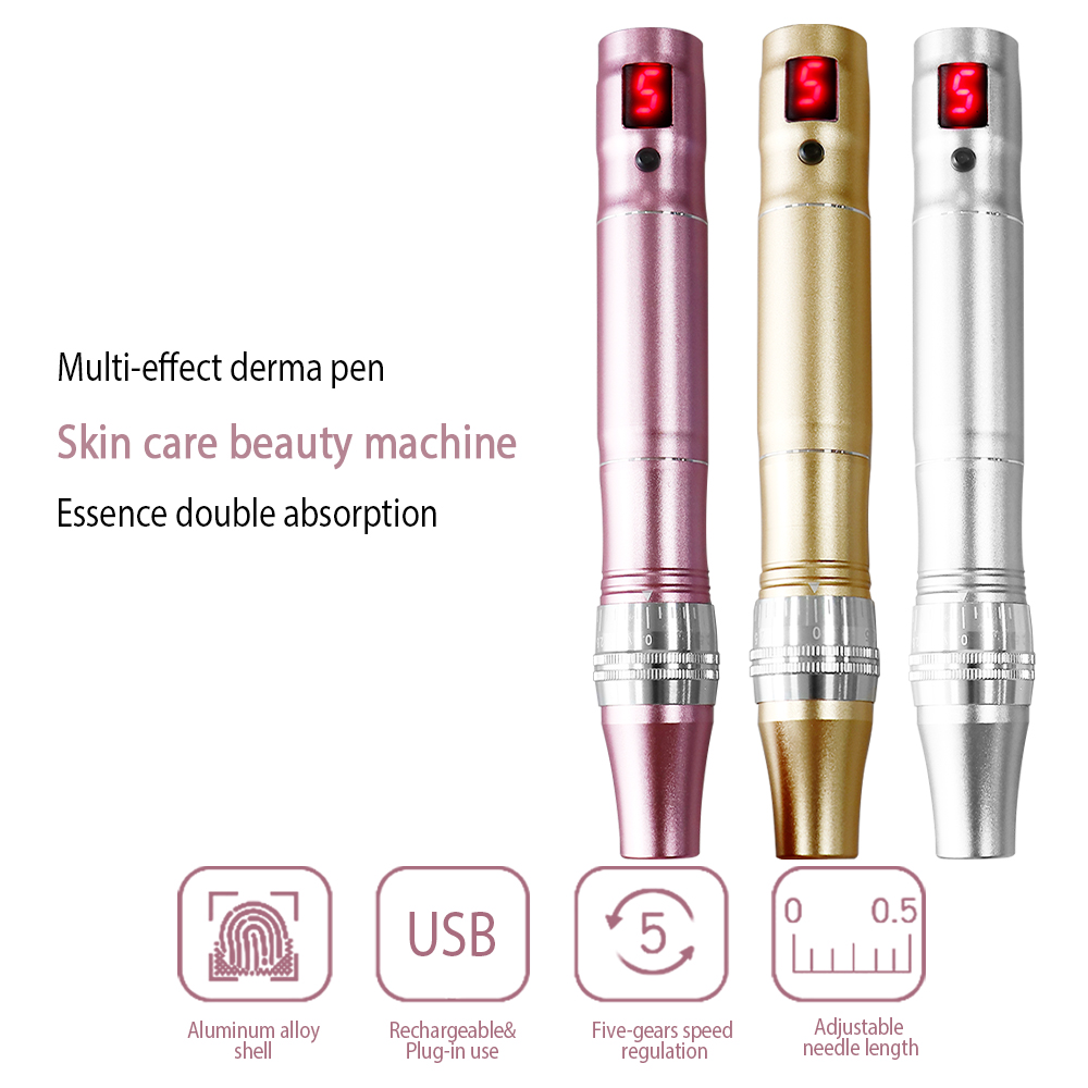 Wireless Rechargeable Professional High Frequency Beauty Instrument, Skin Tightening & Multifunctional Skin Care Pen