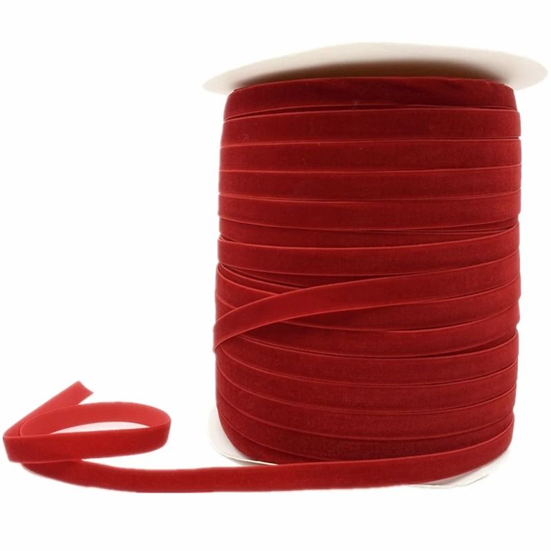 Professional Multi-Width Velvet Ribbon | Premium Wedding, Gift Wrapping & DIY Hair Bowknot System