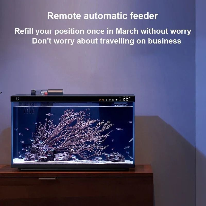 Xiaomi Mijia Smart Fish Tank with Remote Feeding and Smart Lighting System 20L